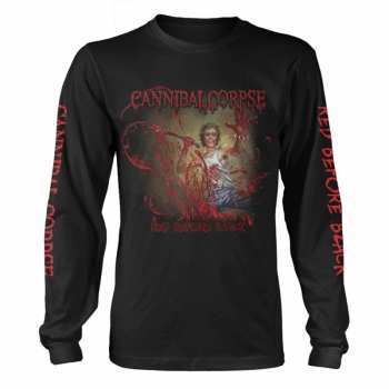 Merch Cannibal Corpse: Camiseta de manga larga Red Before Black