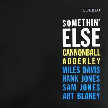 LP Cannonball Adderley: Somethin' Else LTD | CLR