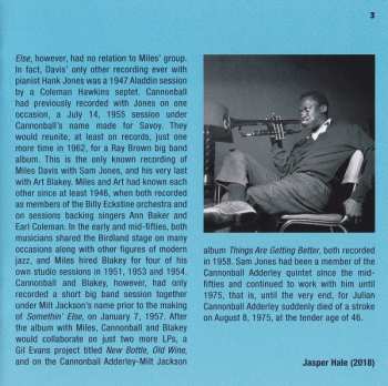 2CD Cannonball Adderley: Somethin' Else (The Stereo & Mono Versions)