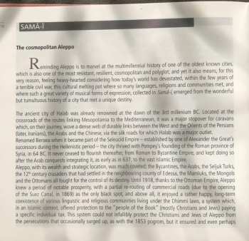 CD Canticum Novum: Samâ-ï: Alep La Cosmopolite