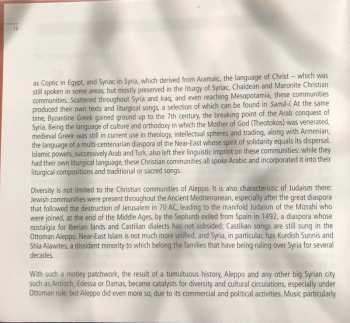 CD Canticum Novum: Samâ-ï: Alep La Cosmopolite