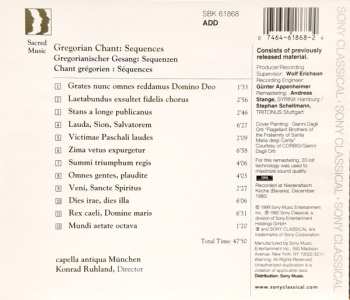 CD Konrad Ruhland: Sequences