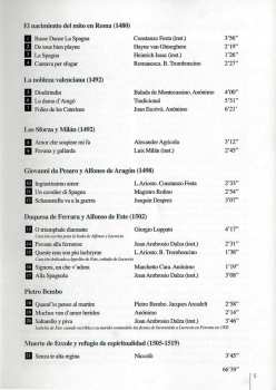 CD Capella De Ministrers:  Lucretia Borgia