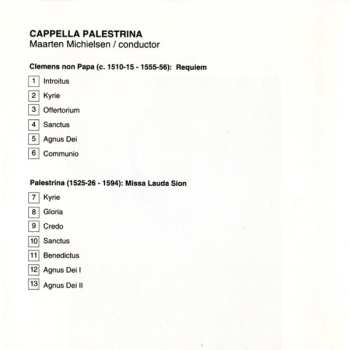 CD Giovanni Pierluigi da Palestrina: Requiem - Missa Lauda Sion