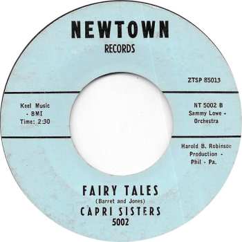 CD The Capri Sisters: I Want You To Be My Boy