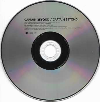 CD Captain Beyond: Captain Beyond