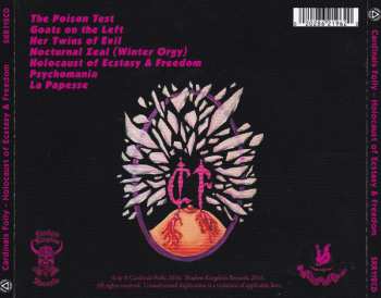 CD Cardinals Folly: Holocaust Of Ecstasy & Freedom LTD