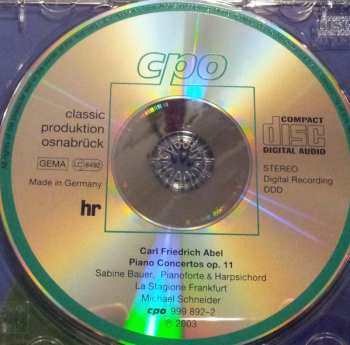 CD Carl Friedrich Abel: Piano Concertos Op. 11