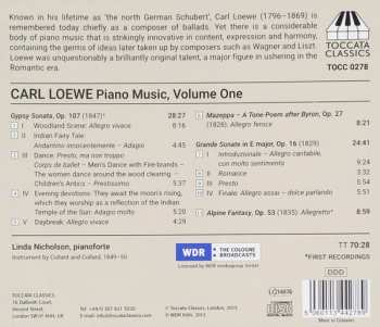 CD Linda Nicholson: Piano Music, Volume One