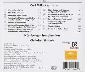CD Carl Millöcker: Waltzes; Marches; Polkas