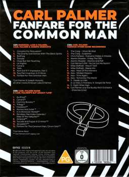 3CD/Caja/Blu-ray Carl Palmer: Fanfare For The Common Man