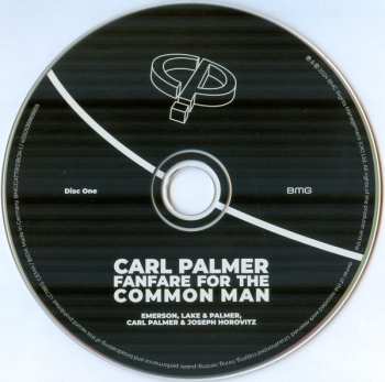 3CD/Caja/Blu-ray Carl Palmer: Fanfare For The Common Man