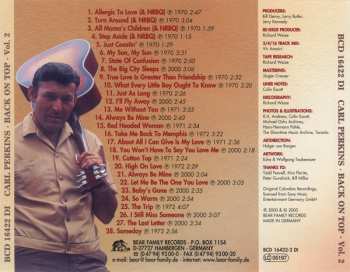 4CD/Caja Carl Perkins: Back On Top