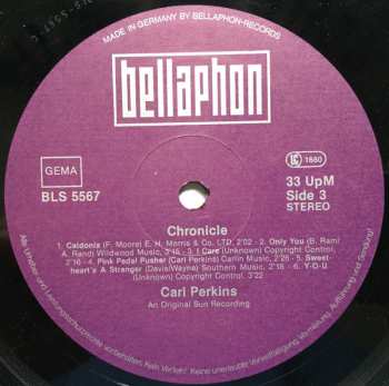 2LP Carl Perkins: Chronicle
