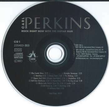 2CD Carl Perkins: Rock Right Now With The Guitar Man