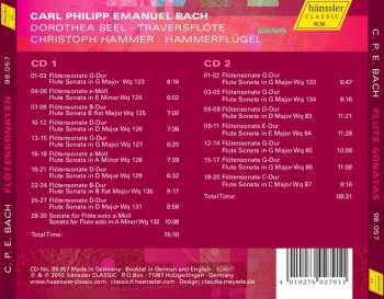 CD Carl Philipp Emanuel Bach: Flötensonaten