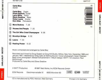 CD Carla Bley: Sextet