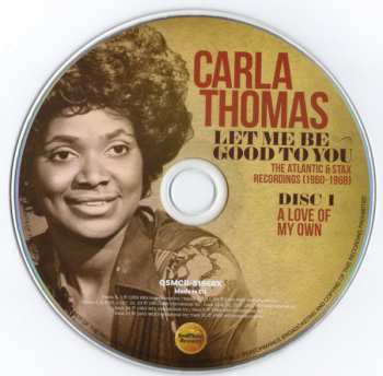 4CD/Caja Carla Thomas: Let Me Be Good To You (The Atlantic & Stax Recordings 1960-1968)