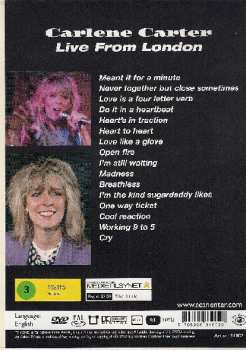 DVD Carlene Carter: Live From London