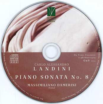 CD Massimiliano Damerini: Piano Sonata No. 8