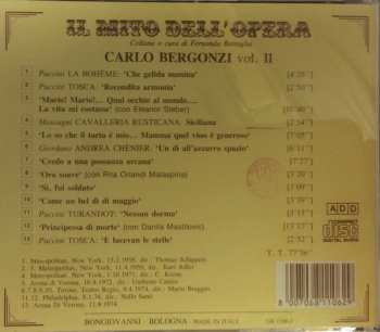 CD Carlo Bergonzi: Il Mito Del Opera. Vol II