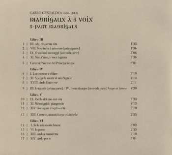 CD William Christie: Madrigals