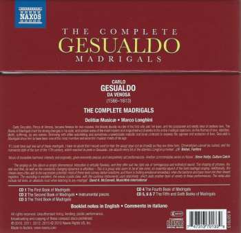 7CD/Caja Carlo Gesualdo: The Complete Madrigals