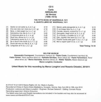 7CD/Caja Carlo Gesualdo: The Complete Madrigals