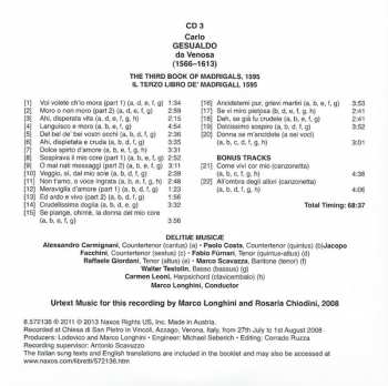 7CD/Caja Carlo Gesualdo: The Complete Madrigals