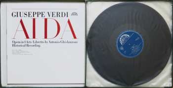 3LP/Caja Orchestra Del Teatro Alla Scala: Aida (Opera In 4 Acts, Historical Recording) (3xLP + BOX + BOOKLET)