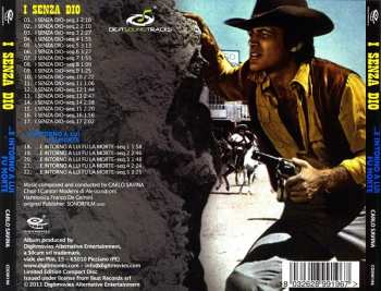 CD Carlo Savina: I Senza Dio / ...E Intorno A Lui Fu La Morte (Original Motion Picture Soundtracks) LTD