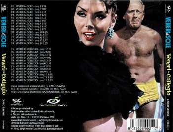 CD Carlo Savina: Veneri Al Sole / Veneri In Collegio (Original Motion Picture Soundtrack) LTD