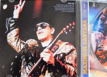 CD Carlos Santana: Maximum Santana (The Unauthorised Biography Of Santana)