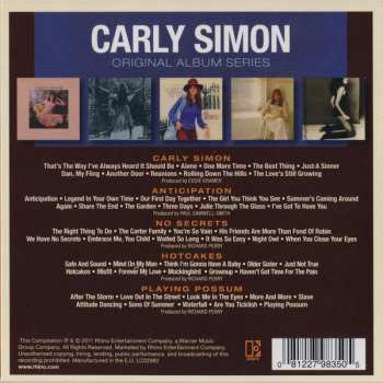 5CD/Caja Carly Simon: Original Album Series