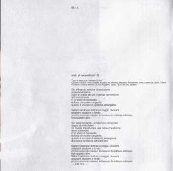 CD Carmen Consoli: Stato Di Necessità