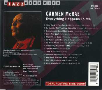 CD Carmen McRae: Everything Happens To Me