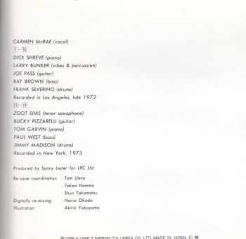 CD Carmen McRae: Velvet Soul