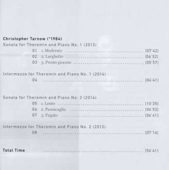 CD Carolina Eyck: Theremin Sonatas