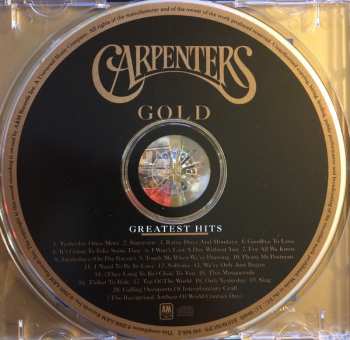 CD Carpenters: Carpenters Gold (Greatest Hits)