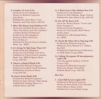 2CD Carpenters: Yesterday Once More (Greatest Hits 1969 - 1983)