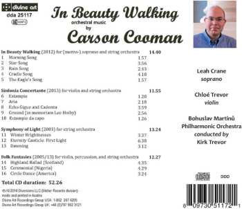 CD The Bohuslav Martinů Philharmonic: In Beauty Walking – Orchestral Music By Carson Cooman