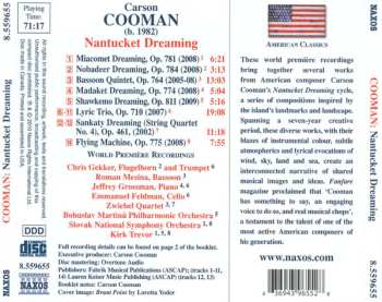 CD The Bohuslav Martinů Philharmonic: Nantucket Dreaming