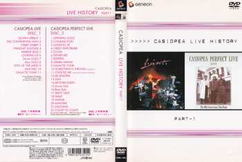 2DVD Casiopea: Live History (Part-1)