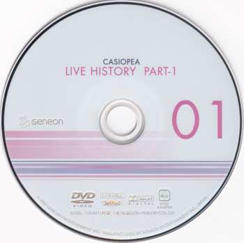 2DVD Casiopea: Live History (Part-1)