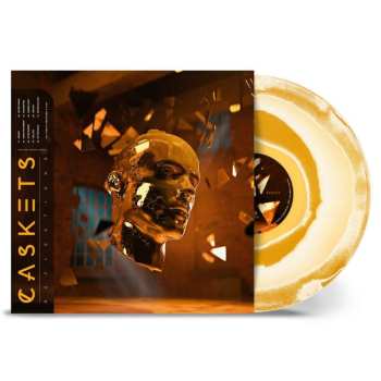LP Caskets: Reflections (limited Edition) (orange/white Corona Vinyl)