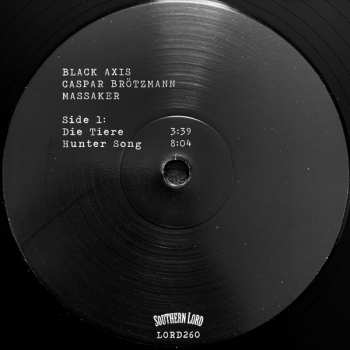 2LP Caspar Brötzmann Massaker: Black Axis