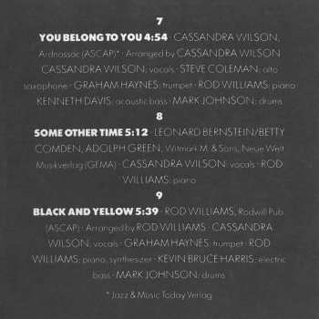 CD Cassandra Wilson: Days Aweigh