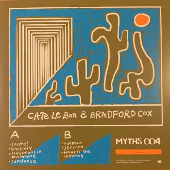 LP Cate Le Bon: Myths 004 LTD