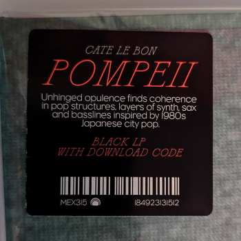 LP Cate Le Bon: Pompeii