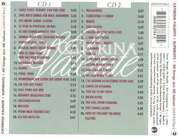 2CD Caterina Valente: Superhits - 40 Songs Aus 40 Jahren